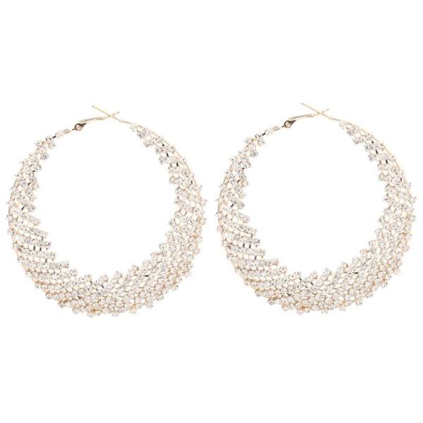 super flashing claw chain round mesh hollow rhinestones geometric earrings fashion women european exaggerated dinner hoop & huggie, Golden;silver
super flashing claw chain round mesh hollow rhinestones geometric earrings fashion women european exaggerated dinner hoop & huggie, Golden;silver