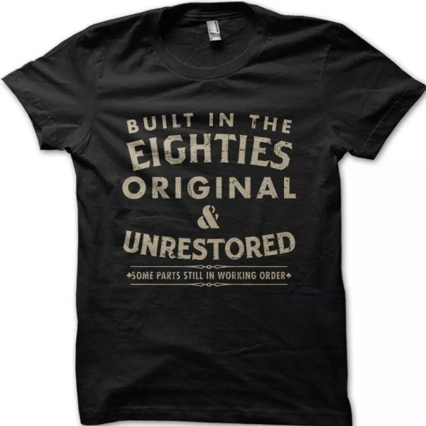 birthday biker 1980's built in the eighties unrestored motorcycle t-shirt oz9066, White;black
birthday biker 1980's built in the eighties unrestored motorcycle t-shirt oz9066, White;black