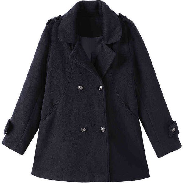 woolen coat women's autumn and winter woolen cloth small medium long, thin versatile british 2021, Black
woolen coat women's autumn and winter woolen cloth small medium long, thin versatile british 2021, Black