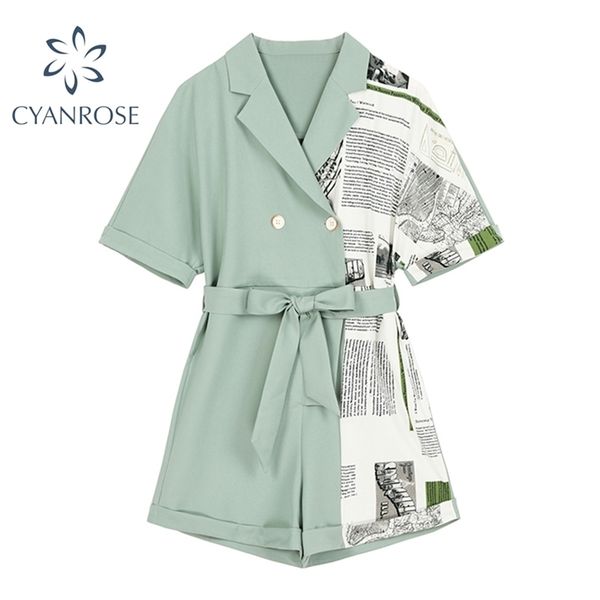 elegant loose crop jumpsuits clothes for ladies short sleeve korean vintage high waist bandage overalls women casual summer 210515, Black;white
elegant loose crop jumpsuits clothes for ladies short sleeve korean vintage high waist bandage overalls women casual summer 210515, Black;white