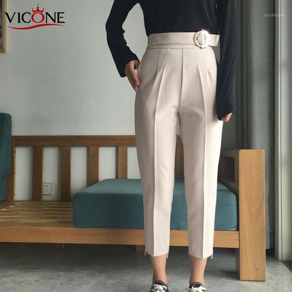 women's pants & capris vicone high-waisted harem loose-fit slimming capri casual black versatile suit baggy trousers women, Black;white
women's pants & capris vicone high-waisted harem loose-fit slimming capri casual black versatile suit baggy trousers women, Black;white
