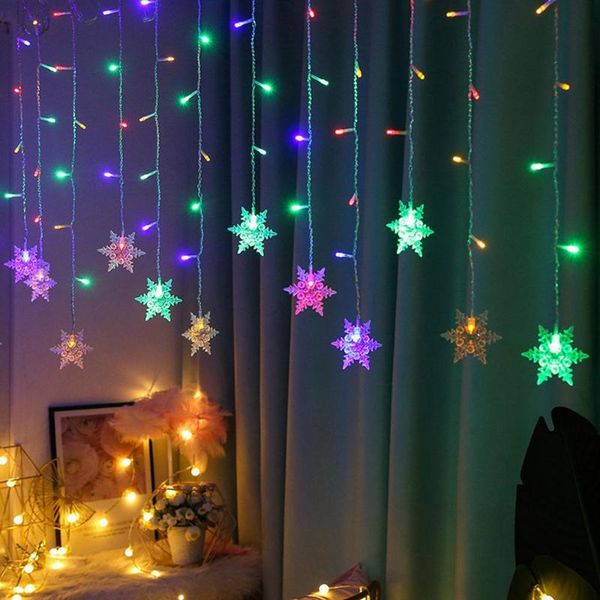 strings christmas snowflakes led string lights flashing curtain light waterproof holiday party connectable wave fairy 3.5m
strings christmas snowflakes led string lights flashing curtain light waterproof holiday party connectable wave fairy 3.5m