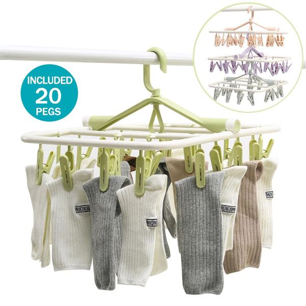 laundry bags cloth drying racks with 20 clips windproof hanger for scoks ties underwear portable traveling hangers
laundry bags cloth drying racks with 20 clips windproof hanger for scoks ties underwear portable traveling hangers