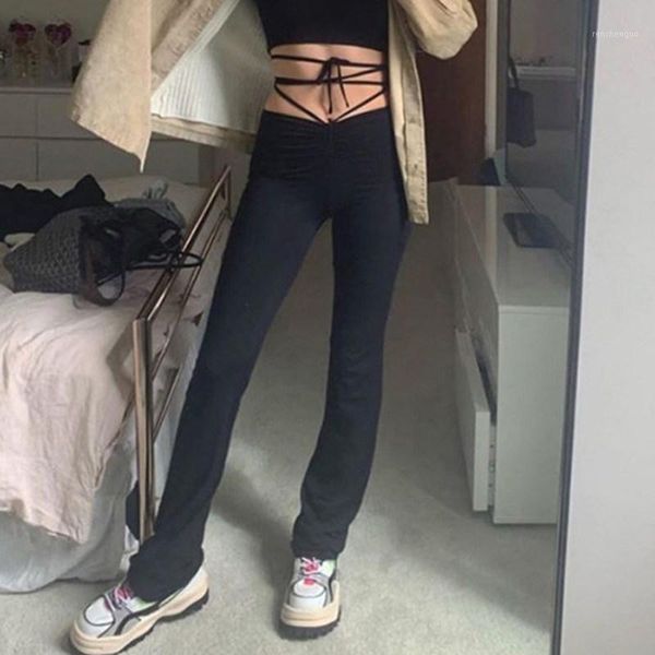 women's pants & capris harajuku high waist thin bandage straight women black cut out slim fitness sweat female party trousers, Black;white
women's pants & capris harajuku high waist thin bandage straight women black cut out slim fitness sweat female party trousers, Black;white