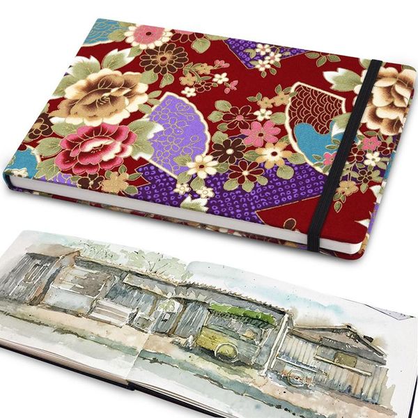 notepads 1pc watercolor book drawing notebooks art supplies hand painted notebook for beginner school, Purple;pink
notepads 1pc watercolor book drawing notebooks art supplies hand painted notebook for beginner school, Purple;pink
