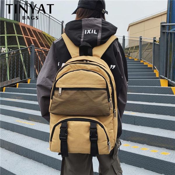 backpack tinyat men women mochila large for young fashion 15 inch lapcollege student bag 7 pocket
backpack tinyat men women mochila large for young fashion 15 inch lapcollege student bag 7 pocket