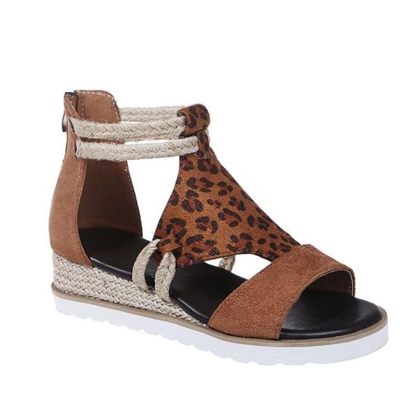 sandals women sandal summer 2021 leopard print slope heel splicing rope woven platform shoes open-toe beach lady plus size, Black
sandals women sandal summer 2021 leopard print slope heel splicing rope woven platform shoes open-toe beach lady plus size, Black