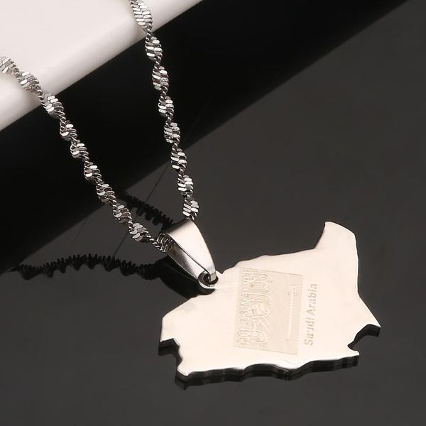 pendant necklaces stainless steel silver color saudi arabia map necklace trendy chain jewelry
pendant necklaces stainless steel silver color saudi arabia map necklace trendy chain jewelry