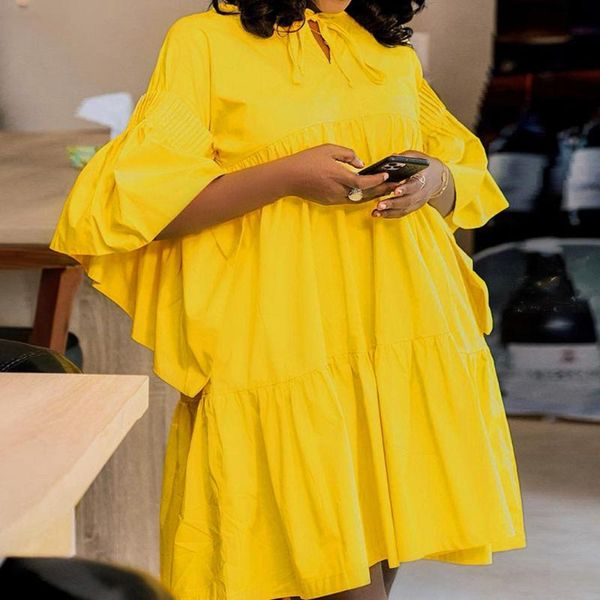 casual dresses oversized summer dress women solid long sleeve pleated loose mini shirt autumn clothing maxi tunic, Black;gray
casual dresses oversized summer dress women solid long sleeve pleated loose mini shirt autumn clothing maxi tunic, Black;gray
