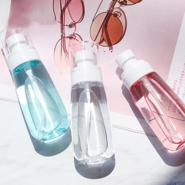storage bottles & jars 60 ml transparent spray bottle portable travel container refillable cosmetics
storage bottles & jars 60 ml transparent spray bottle portable travel container refillable cosmetics