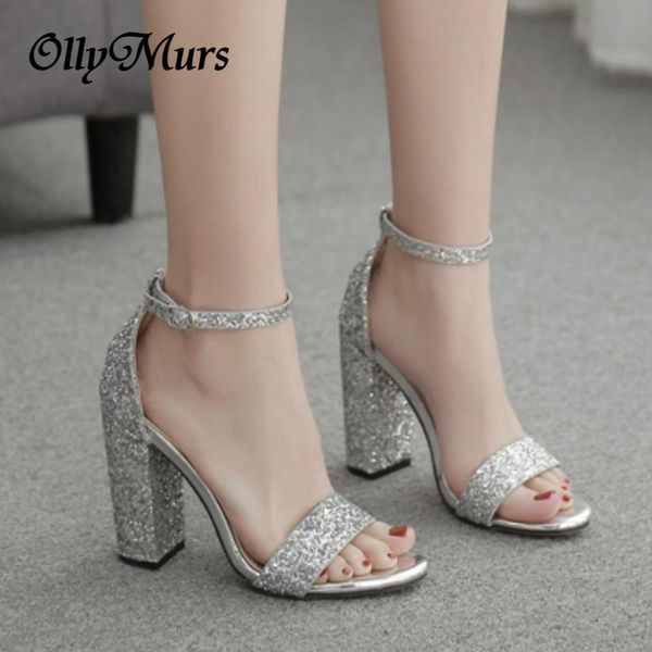 dress shoes high heels women pumps silver bling ladies classic plus size 35-42 buckle strap sandals, Black
dress shoes high heels women pumps silver bling ladies classic plus size 35-42 buckle strap sandals, Black