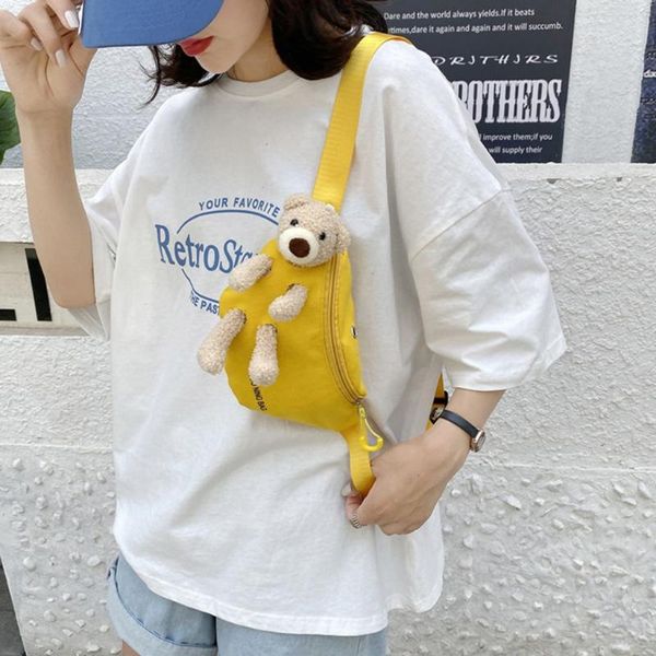 cute bear canvas wild chest bag trendy all-match messenger women casual daily q1qa waist bags
cute bear canvas wild chest bag trendy all-match messenger women casual daily q1qa waist bags