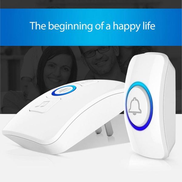 doorbells 110db 300m wireless doorbell waterproof remote eu au uk us plug smart door bell battery 1 button 2 3 receiver fast delivery
doorbells 110db 300m wireless doorbell waterproof remote eu au uk us plug smart door bell battery 1 button 2 3 receiver fast delivery
