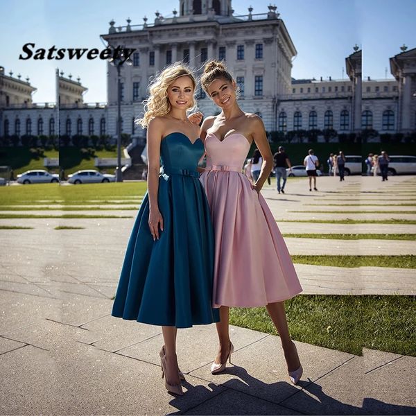 modern bridesmaid dress pink tea length maid of honor gowns a line sweetheart sleeveless bow belt wedding guest dresses corset back, White;pink
modern bridesmaid dress pink tea length maid of honor gowns a line sweetheart sleeveless bow belt wedding guest dresses corset back, White;pink