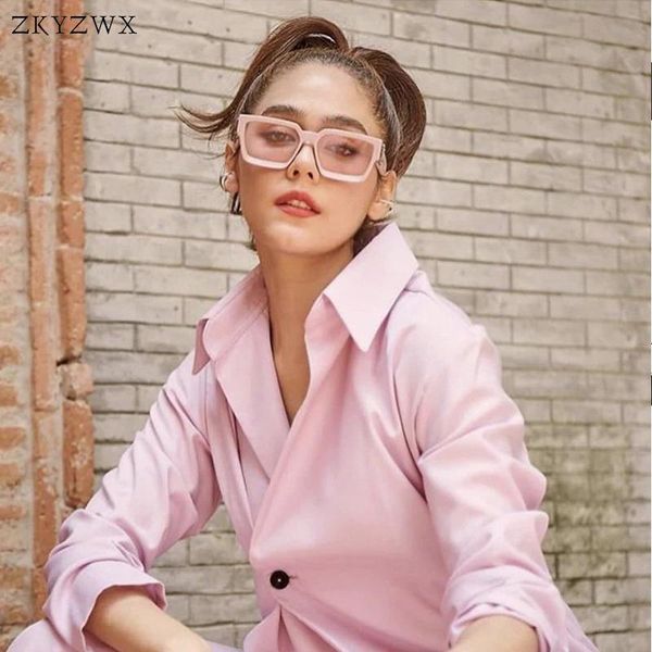 fashion vintage square sunglasses women trending for men luxury design street s oversized glasses uv400, White;black
fashion vintage square sunglasses women trending for men luxury design street s oversized glasses uv400, White;black