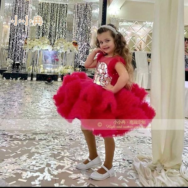 girl's dresses girls princess ball gowns flower girl for weddings tulle party baby birthday dress ag0508, Red;yellow
girl's dresses girls princess ball gowns flower girl for weddings tulle party baby birthday dress ag0508, Red;yellow