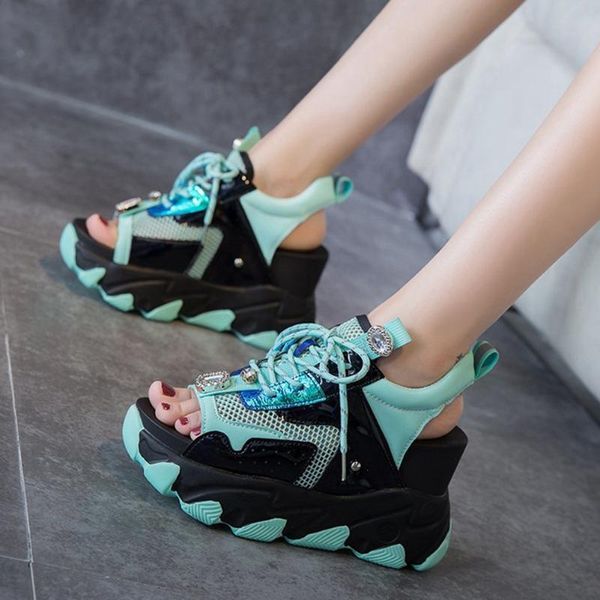 sandals dropship 2021 summer casual fashion sports lace-up super high heel wedges mesh woman platform shoes, Black
sandals dropship 2021 summer casual fashion sports lace-up super high heel wedges mesh woman platform shoes, Black