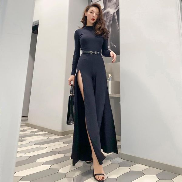women's jumpsuits & rompers le palais vintage 2021 long sleeve black high street jumpsuit sides split full length skinny fashion, Black;white
women's jumpsuits & rompers le palais vintage 2021 long sleeve black high street jumpsuit sides split full length skinny fashion, Black;white