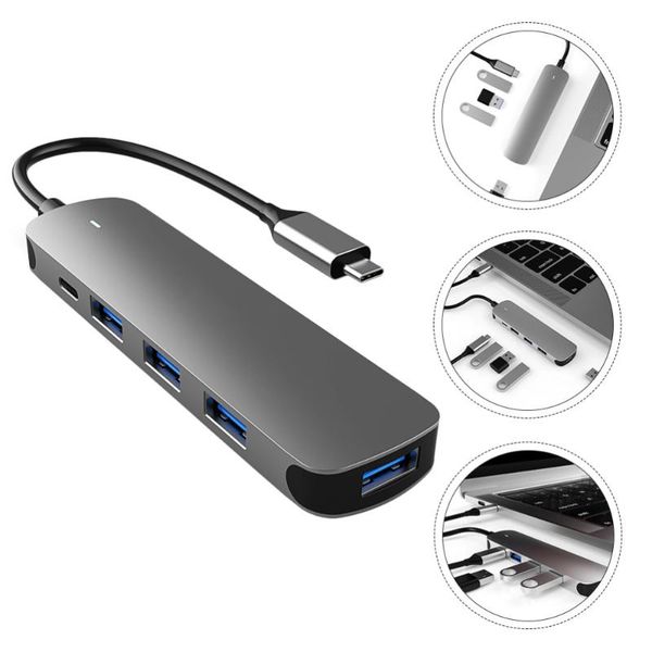 hubs usb hub aluminum alloy usb-c expansion transfer adapter 3.0 data holder
hubs usb hub aluminum alloy usb-c expansion transfer adapter 3.0 data holder