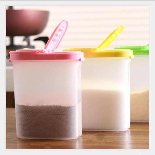 storage bottles & jars 3 color plastic seasoning container kitchen spice boxes jar double lid cereal condiment bean bottle
storage bottles & jars 3 color plastic seasoning container kitchen spice boxes jar double lid cereal condiment bean bottle