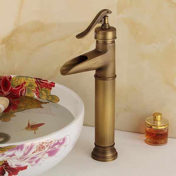 bathroom sink faucets basin antique brass waterfall vessel faucet single handle hole deck wash mixer water tap wc taps
bathroom sink faucets basin antique brass waterfall vessel faucet single handle hole deck wash mixer water tap wc taps