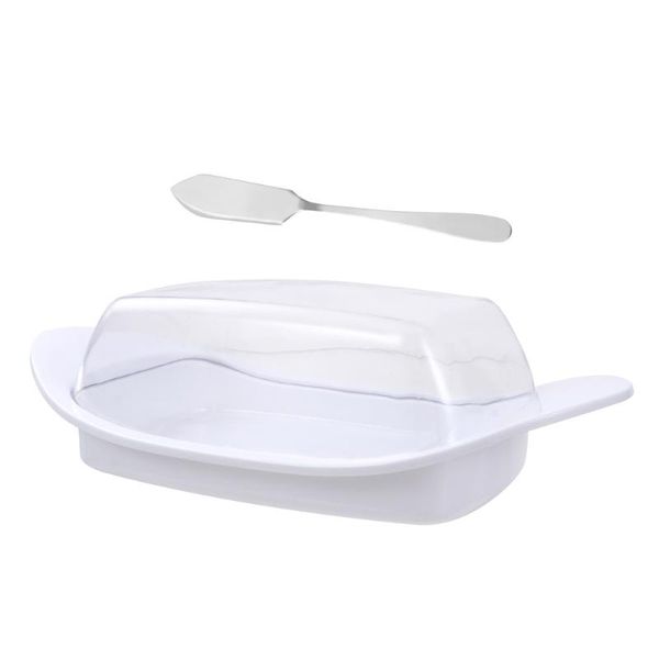 dishes & plates 1 set container butter cheese crisper storage box with cutter and lid
dishes & plates 1 set container butter cheese crisper storage box with cutter and lid