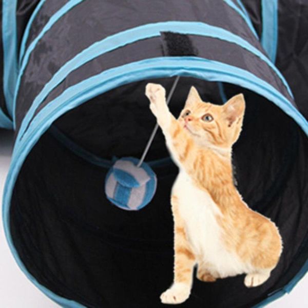 cat toys three-way tunnel puzzle toy drill bucket folding channel pet professional supplies
cat toys three-way tunnel puzzle toy drill bucket folding channel pet professional supplies