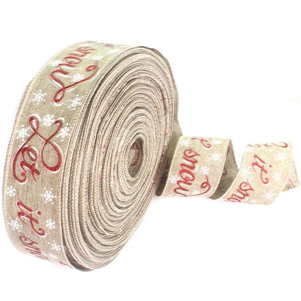 christmas decorations 6.3*200cm imitation linen diy handmade decoration ribbon tree calm
christmas decorations 6.3*200cm imitation linen diy handmade decoration ribbon tree calm