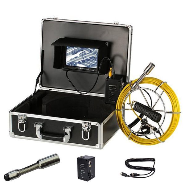 push rod 7 inch monitor 23mm waterproof camera 20m fiberglass cable pipeline drain inspection system used for pipe ip cameras
push rod 7 inch monitor 23mm waterproof camera 20m fiberglass cable pipeline drain inspection system used for pipe ip cameras
