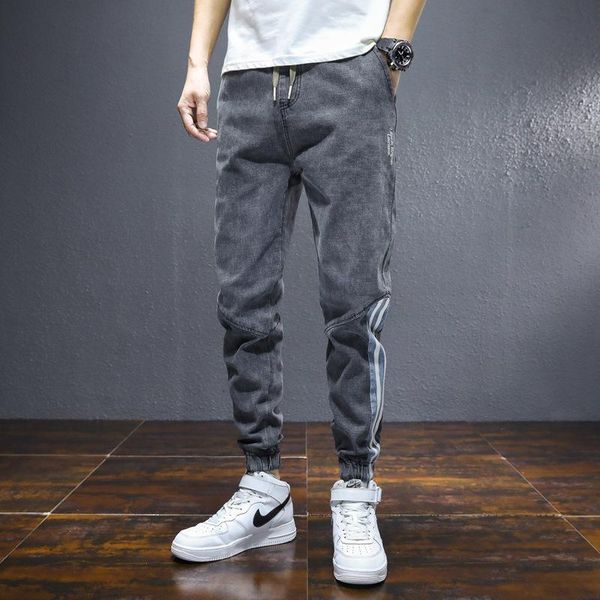 men's jeans hong kong fashion brand loose korean autumn casual overalls jane restraint harem pants pencil trousers, Blue
men's jeans hong kong fashion brand loose korean autumn casual overalls jane restraint harem pants pencil trousers, Blue