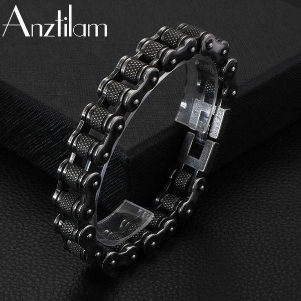 link, chain punk bracelet locomotive style silver black bicycle stainless steel bracelets for women men jewelry gifts
link, chain punk bracelet locomotive style silver black bicycle stainless steel bracelets for women men jewelry gifts
