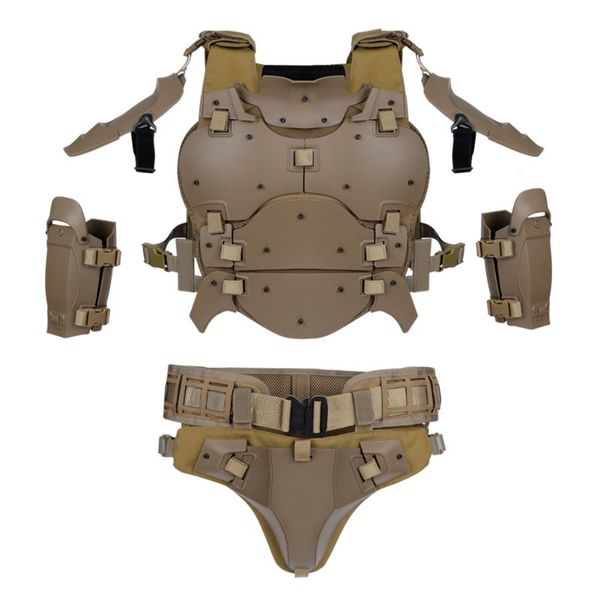 hunting jackets outdoor multi-function tactical lightweight armor suit adjustable molle belt elbow pad groin crotch protection, Camo;black
hunting jackets outdoor multi-function tactical lightweight armor suit adjustable molle belt elbow pad groin crotch protection, Camo;black