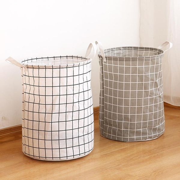laundry bags foldable dirty clothes basket tartan cotton and linen storage barrel waterproof household toy
laundry bags foldable dirty clothes basket tartan cotton and linen storage barrel waterproof household toy