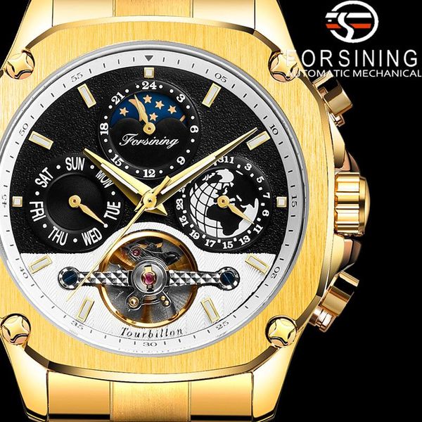 wristwatches forsining tourbillon automatic mechanical men wristwatch military sport male clock waterproof man watch 6912, Slivery;brown
wristwatches forsining tourbillon automatic mechanical men wristwatch military sport male clock waterproof man watch 6912, Slivery;brown