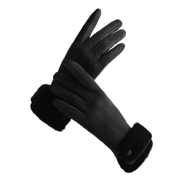 five fingers gloves women autumn winter velvet thicken warm cycling glove fashion plush wrist sport embroidery touch screen driving ski mitt, Blue;gray
five fingers gloves women autumn winter velvet thicken warm cycling glove fashion plush wrist sport embroidery touch screen driving ski mitt, Blue;gray