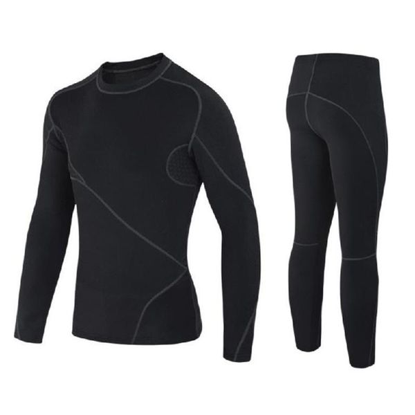 men's sleepwear winter men thermal underwear sets compression fleece elastic breathable casual warm long johns set, Black;brown
men's sleepwear winter men thermal underwear sets compression fleece elastic breathable casual warm long johns set, Black;brown
