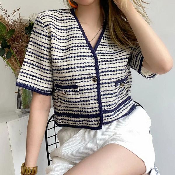 women's jackets nice womens short lightweight striped design button down sleeve coat comfortable v-neck outwear, Black;brown
women's jackets nice womens short lightweight striped design button down sleeve coat comfortable v-neck outwear, Black;brown