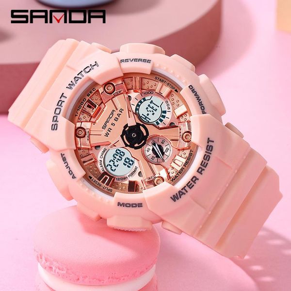 wristwatches sanda multifunctional digital sport watch men ms led chrono alarm watches waterproof fashion students reloj hombre, Slivery;brown
wristwatches sanda multifunctional digital sport watch men ms led chrono alarm watches waterproof fashion students reloj hombre, Slivery;brown
