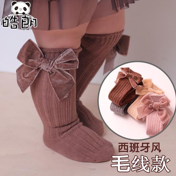 socks bow summer spring born girls christmas winter non-slip terry cotton sokken princess knee-high long, Pink;yellow
socks bow summer spring born girls christmas winter non-slip terry cotton sokken princess knee-high long, Pink;yellow