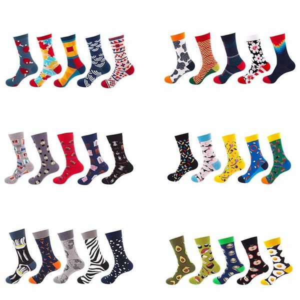 men's socks 5 pairs women's man for men set with print woman male original gifts long happy fashion anime designer basketball, Black
men's socks 5 pairs women's man for men set with print woman male original gifts long happy fashion anime designer basketball, Black