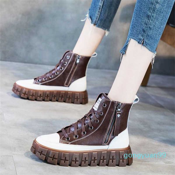 boots 2021 leather rubber sole women thick bottom low short motorcycle, Black
boots 2021 leather rubber sole women thick bottom low short motorcycle, Black