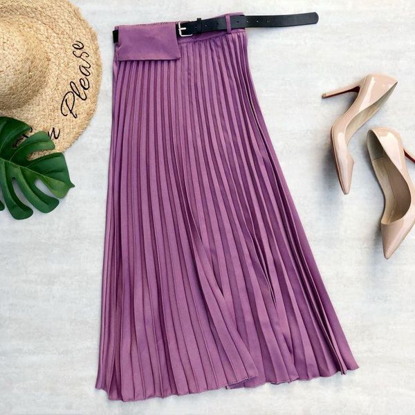 skirts 2021 half-length skirt with girdle decoration, mid-length pleated skirt, high-waisted solid-color large, Black
skirts 2021 half-length skirt with girdle decoration, mid-length pleated skirt, high-waisted solid-color large, Black
