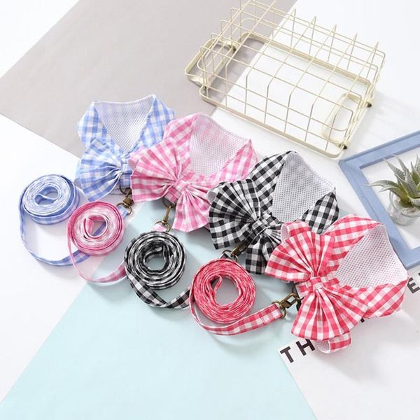 cat collars & leads pet vest leash grids pattern anti-escape mesh dog chest strap traction kit for training harness rope set
cat collars & leads pet vest leash grids pattern anti-escape mesh dog chest strap traction kit for training harness rope set