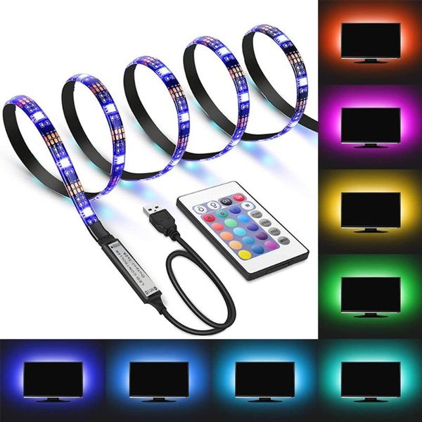 smart home control 1m/2m dc 5v usb led light strip ip65 waterproof flexibe smd adhesive rgb lamp tape for tv background lighting desk d
smart home control 1m/2m dc 5v usb led light strip ip65 waterproof flexibe smd adhesive rgb lamp tape for tv background lighting desk d