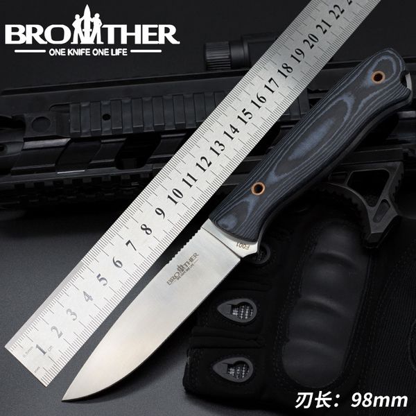 brother f001 fixed bade knife bushcraft surviva straight knife tactica hunting camping handmade high quaity edc too
brother f001 fixed bade knife bushcraft surviva straight knife tactica hunting camping handmade high quaity edc too