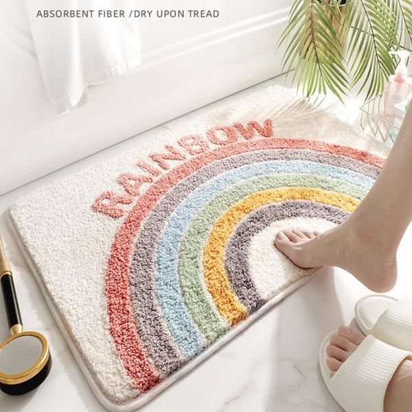 carpets rainbow floor mats door entrance anti slip cartoon flocking carpet household toilet bathroom absorbent mat bedroom cute t
carpets rainbow floor mats door entrance anti slip cartoon flocking carpet household toilet bathroom absorbent mat bedroom cute t