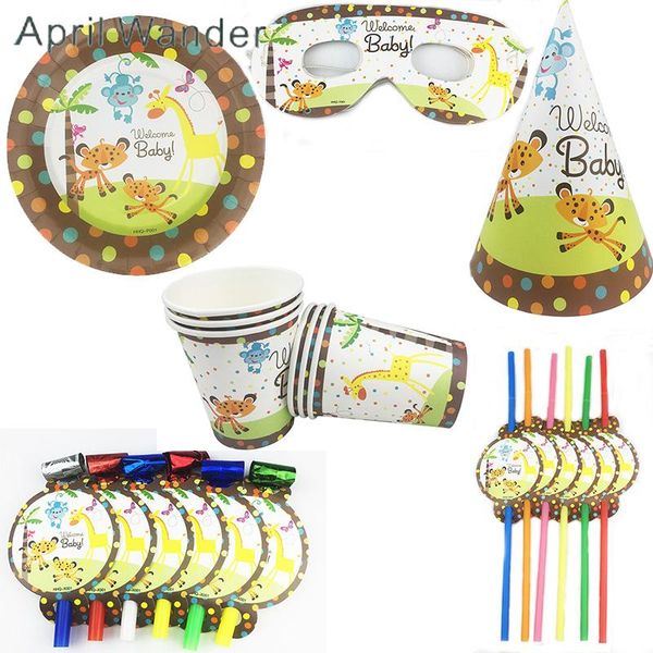 disposable dinnerware lovely leopard giraffe party plates straws cup jungle animals tableware for kids happy birthday supplies
disposable dinnerware lovely leopard giraffe party plates straws cup jungle animals tableware for kids happy birthday supplies