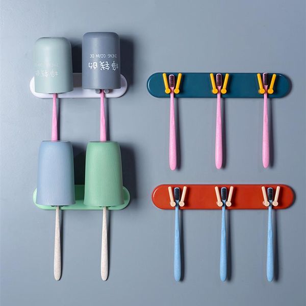 toothbrush holders wall organizer shaver tumbler storage rack self-adhesive toothpaste holder for home bathroom accessories
toothbrush holders wall organizer shaver tumbler storage rack self-adhesive toothpaste holder for home bathroom accessories