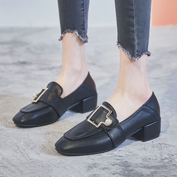 trend women pumps thick high heel metal buckle pearl loafers female slip-on ladies office shoes chic black women casual shoes mm
trend women pumps thick high heel metal buckle pearl loafers female slip-on ladies office shoes chic black women casual shoes mm