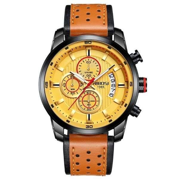 wristwatches nibosi 2021 men's watch brand fashion sport watches chronograph relogio masculino military quartz wrist men, Slivery;brown
wristwatches nibosi 2021 men's watch brand fashion sport watches chronograph relogio masculino military quartz wrist men, Slivery;brown
